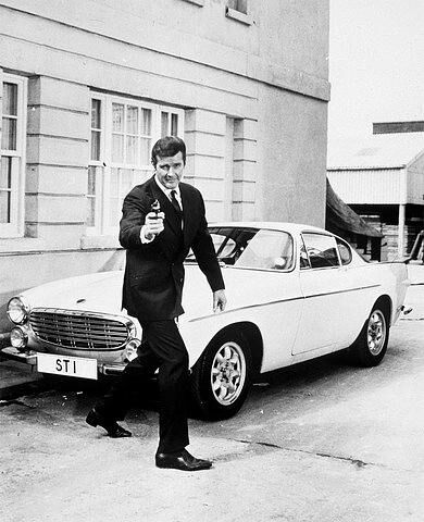 Der P1800 wird automobiler Star in der bis 1969 laufenden TV-Serie „The Saint“ mit Roger Moore