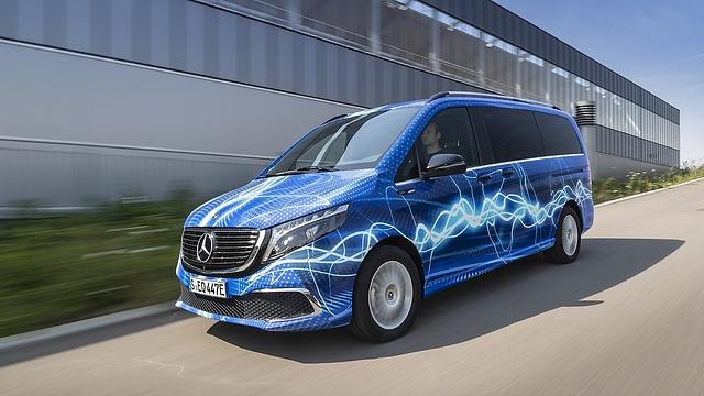 Mercedes EQV Erprobungsfahrt