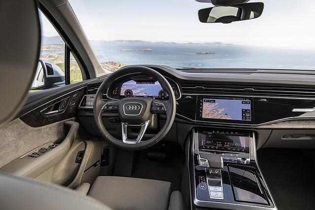 Das Interieur kommt vom Q8/A8