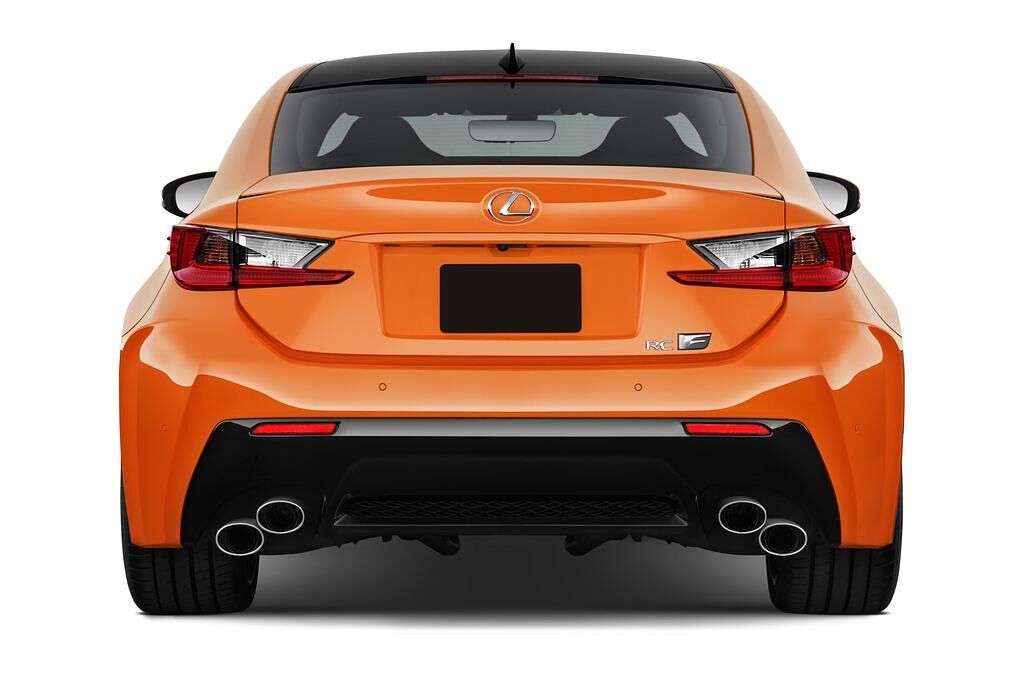 Lexus RC F (Baujahr 2014) 2WD AT 2 Türen Heckansicht