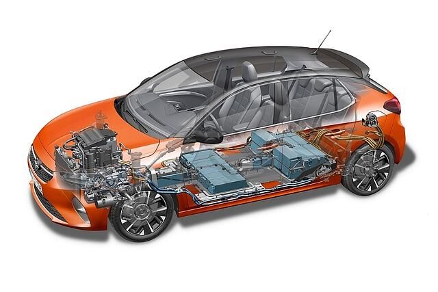 Der Opel Corsa-e steht auf der PSA CMP-Plattform