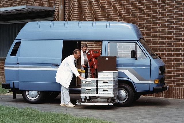 Der Hochdach-Transporter bietet extra viel Platz