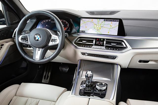 Der Innenraum unterscheidet sich nicht sonderlich von den anderen BMW X5-Modellen