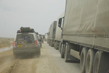 Mit dem Land Rover Discovery unterwegs auf der Seidenstraße - in Usbekistan