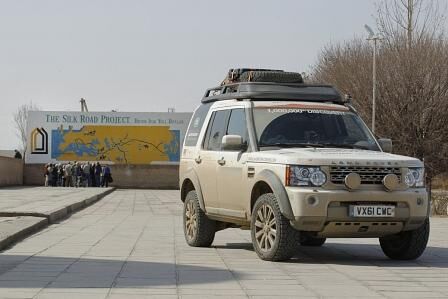 Mit dem Land Rover Discovery unterwegs auf der Seidenstraße - in Usbekistan