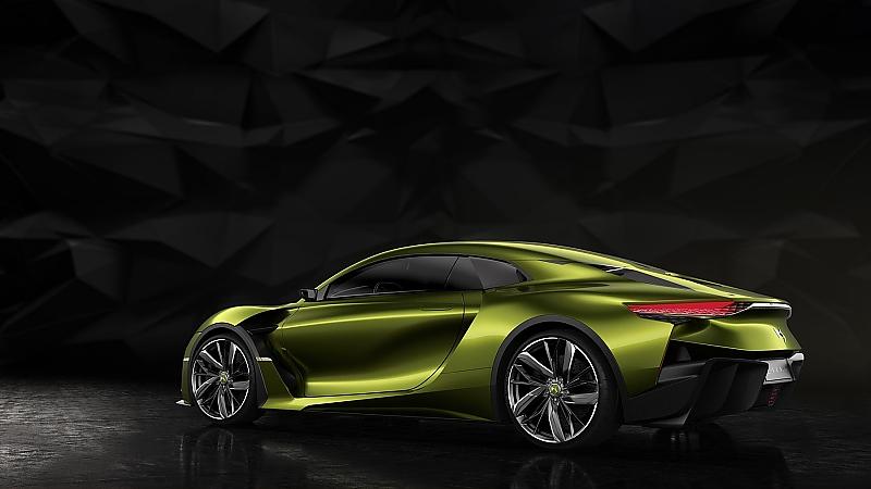 Der DS E-Tense ist 4,72 Meter lang