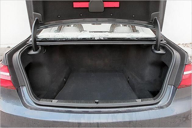 Der Kofferraum fasst 515 Liter
