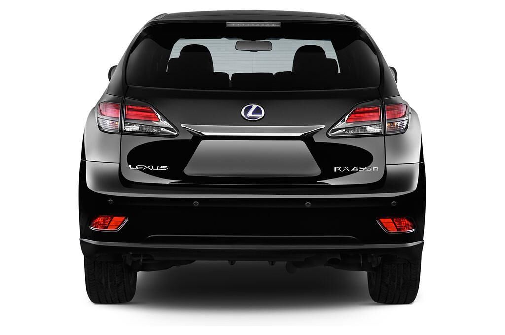 Lexus RX (Baujahr 2015) 450H F Sport 5 Türen Heckansicht