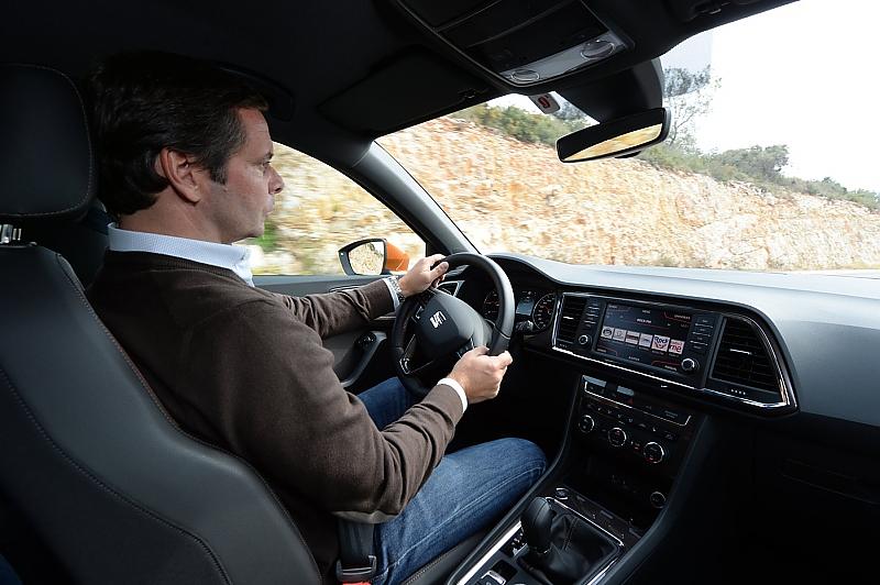Seat Ateca 2.0 TDI 4Drive DSG - Joaquim Oliveira am Steuer