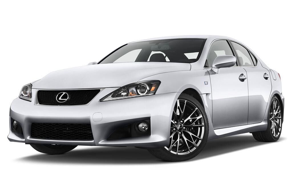 Lexus IS (Baujahr 2010) F Sedan 4 Türen seitlich vorne mit Felge