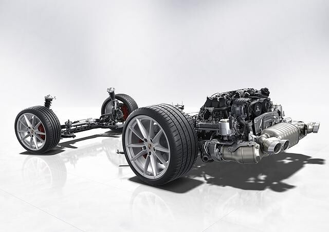 Porsche 911 Baureihe 992 - mit Benzinpartikelfilter