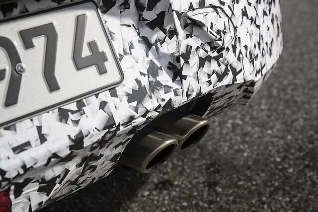 Der Auspuff signalisiert Sportlichkeit
