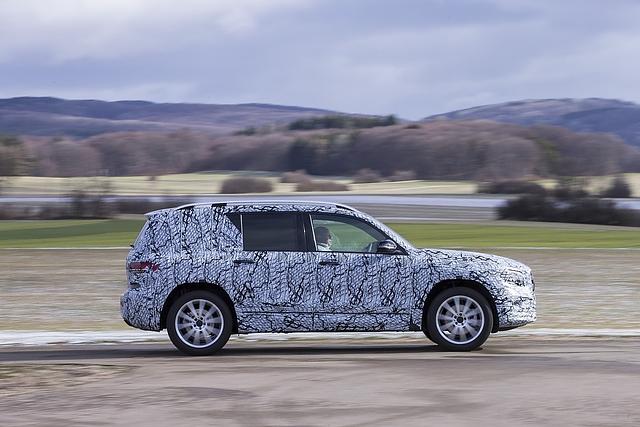 Prototypenerprobung Mercedes GLB