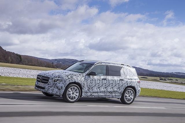 Prototypenerprobung Mercedes GLB