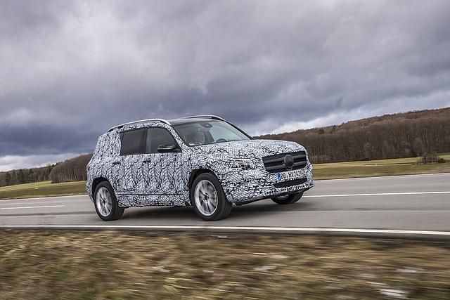 Prototypenerprobung Mercedes GLB