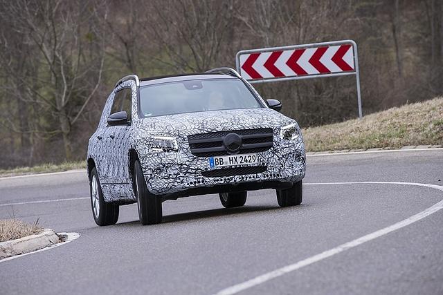 Prototypenerprobung Mercedes GLB