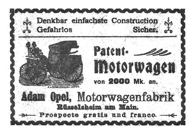 Zwischen 1899 und 1901 werden immerhin 65 Lutzmann gebaut