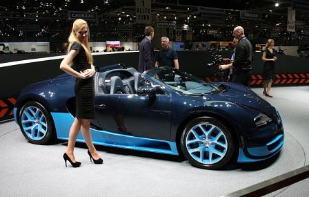 Das edle Rad gehört zum Bugatti Grand Sport Vitesse