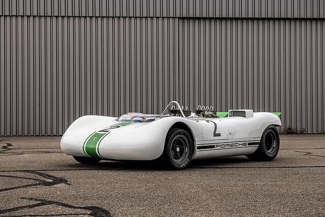 Der Porsche 909 Bergspyder fuhr 1968 von Sieg zu Sieg bei den Bergrennen