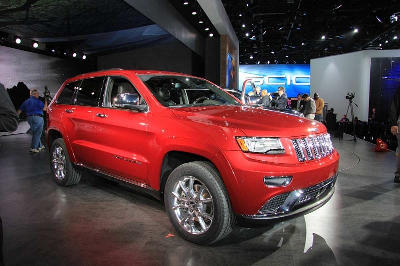 Detroit Motorshow 2013: Jeep Grand Cherokee Facelift