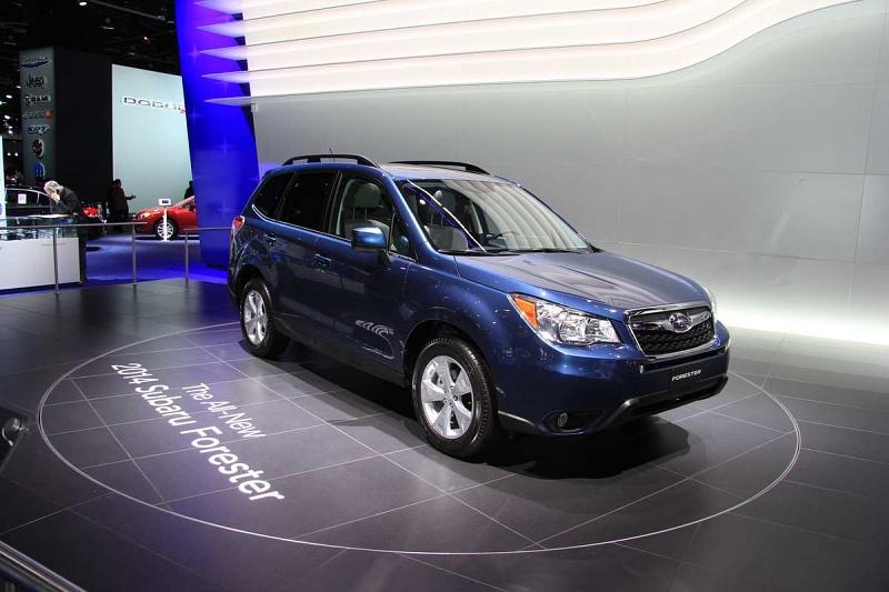 Detroit Motorshow 2013: Subaru Forester