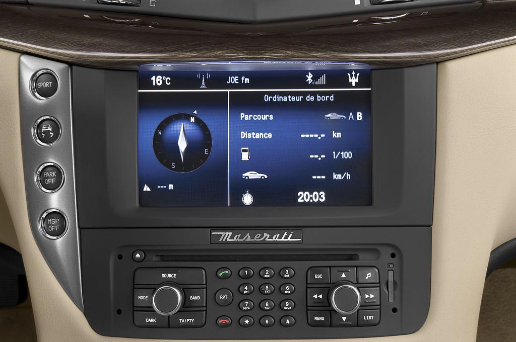 Maserati Granturismo (Baujahr 2010) S 2 Türen Radio und Infotainmentsystem
