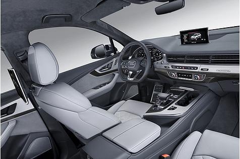 Der Innenraum des Audi SQ7 TDI