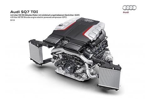 Audi SQ7 TDI - mit 320 kW / 435 PS und 900 Nm maximalem Drehmoment