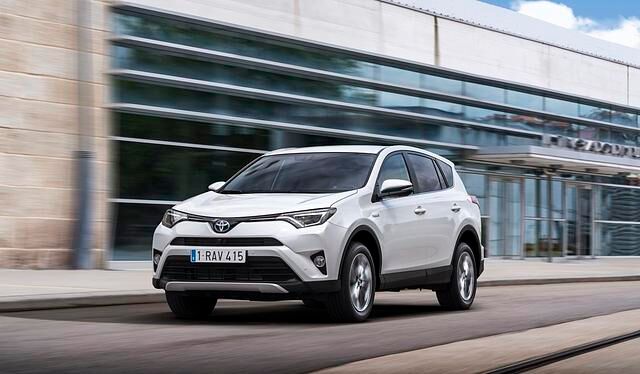 Platz 3: Toyota RAV4 Hybrid mit 13,5 Diebstählen pro 1.000 Zulassungen