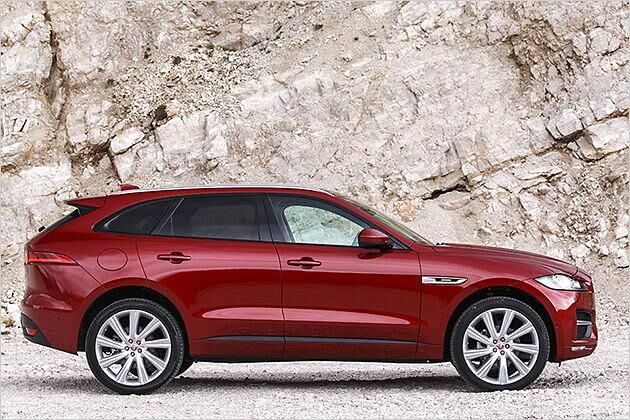 Der Jaguar F-Pace ist 4,73 Meter lang