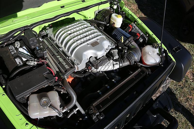 Der Hellcat-Motor wuchtet 707 PS auf die Kurbelwelle