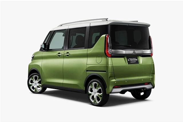 Wie bei Kei Cars üblich, baut auch das Mitsubishi-Konzept mehr hoch als breit 