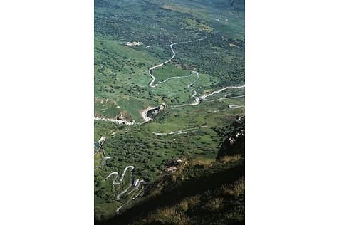 Die \"Piccolo Madonie\" (kleine Bergrunde): 72 Kilometer, 600 Kurven und elf Runden.