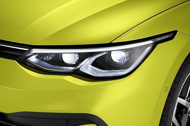 Der VW Golf 8 hat voll LED-Licht