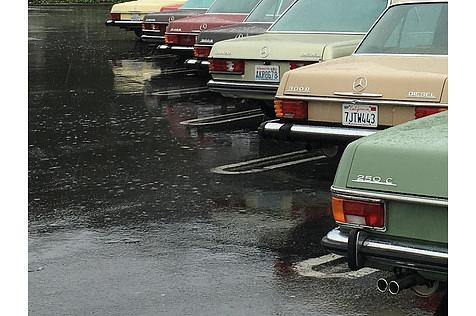 Mercedes Motoring - Klassikertreffen in der Wüste