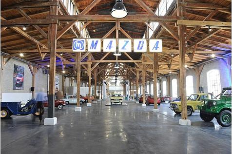 Das Mazda Museum der Familie Frey steht in Augsburg