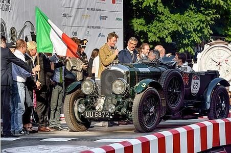 Hinter den Kulissen der Mille Miglia - Italien-Rundfahrt