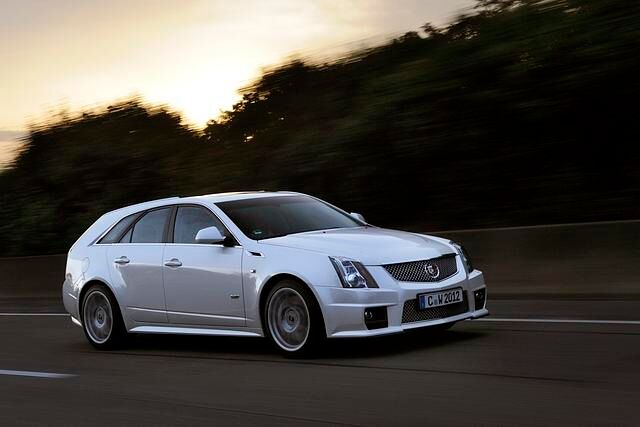 Sehr selten, sehr schnell: Cadillacs CTS als Kombi mit V8-Motor