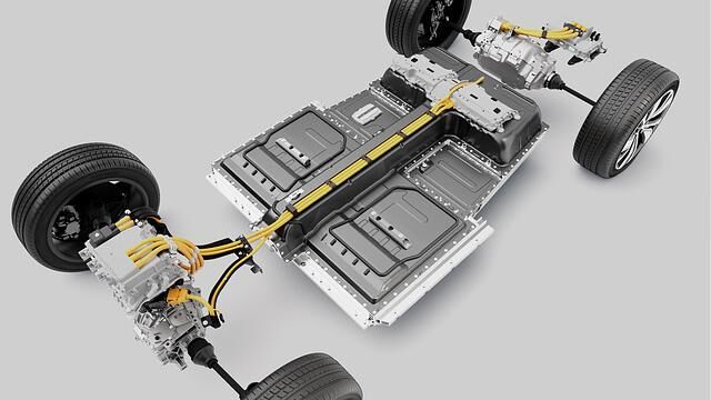 Der XC40 verfügt über eine nutzbare Batteriekapazität von 75 kWh
