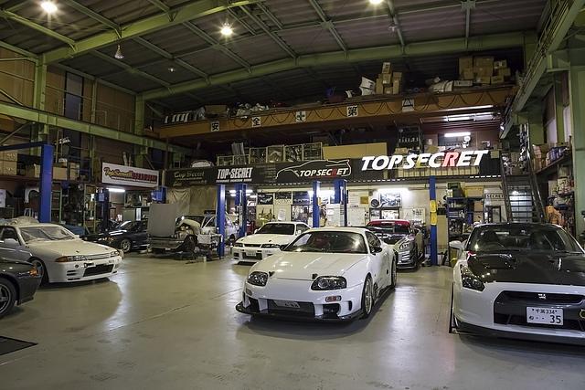 Tuningwerkstatt Top Secret Tokio