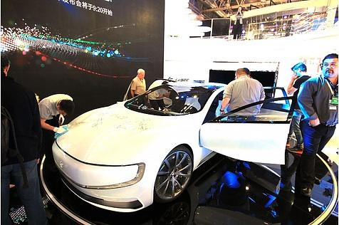 Der LeSee feiert auf der Auto China seine Weltpremiere.