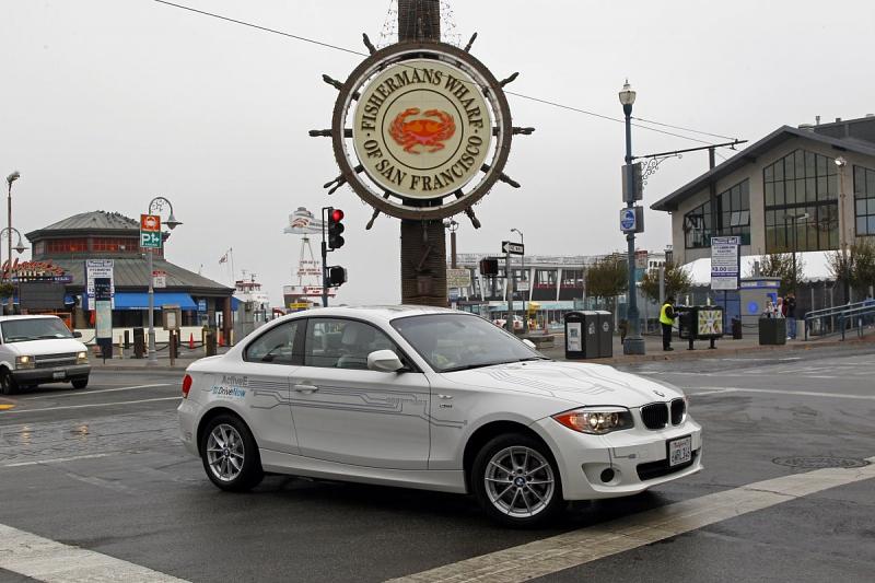 Carsharing mit dem BMW Active E in San Francisco