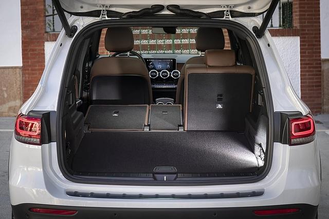Der Laderaum des Mercedes-Benz GLB fasst normal 570 Liter