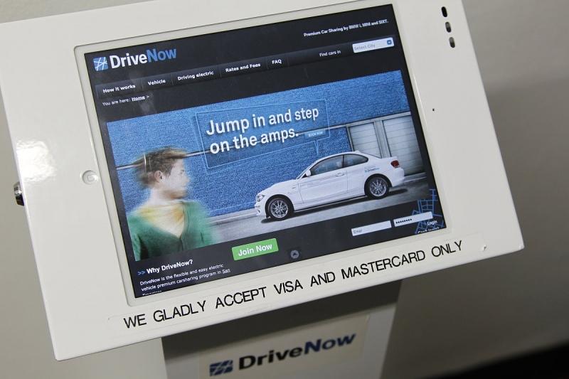 Carsharing mit dem BMW Active E in San Francisco