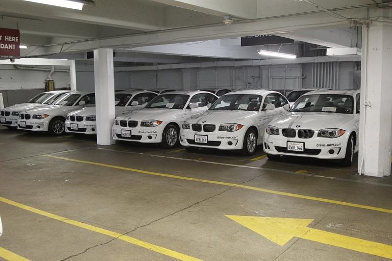 Carsharing mit dem BMW Active E in San Francisco