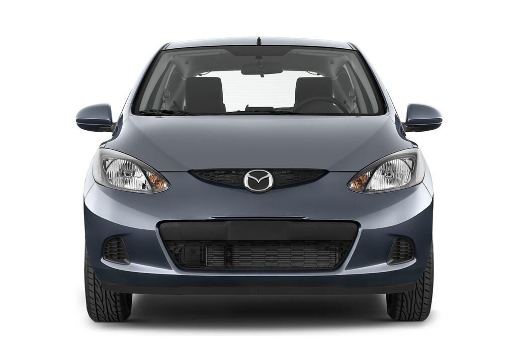 Mazda Mazda2 (Baujahr 2009) Independence 3 Türen Frontansicht