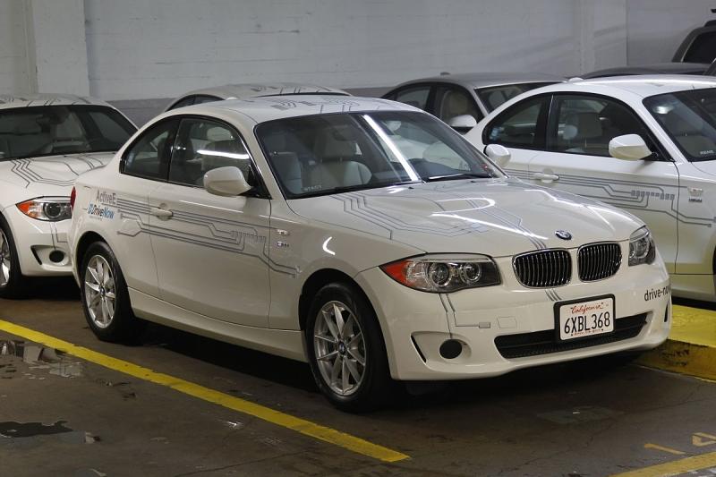 Carsharing mit dem BMW Active E in San Francisco