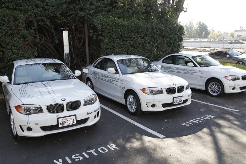 Carsharing mit dem BMW Active E in San Francisco