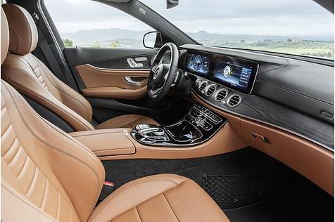 Der Innenraum des Mercedes E Klasse T-Modells