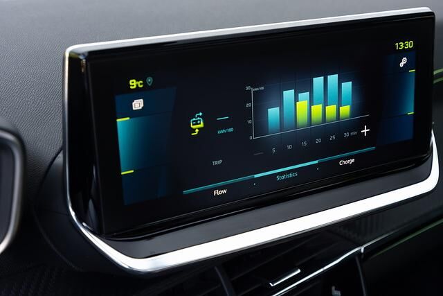 Der Bordcomputer kann das Fahrverhalten des Fahrers in Hinblick auf die Energiebilanz auswerten